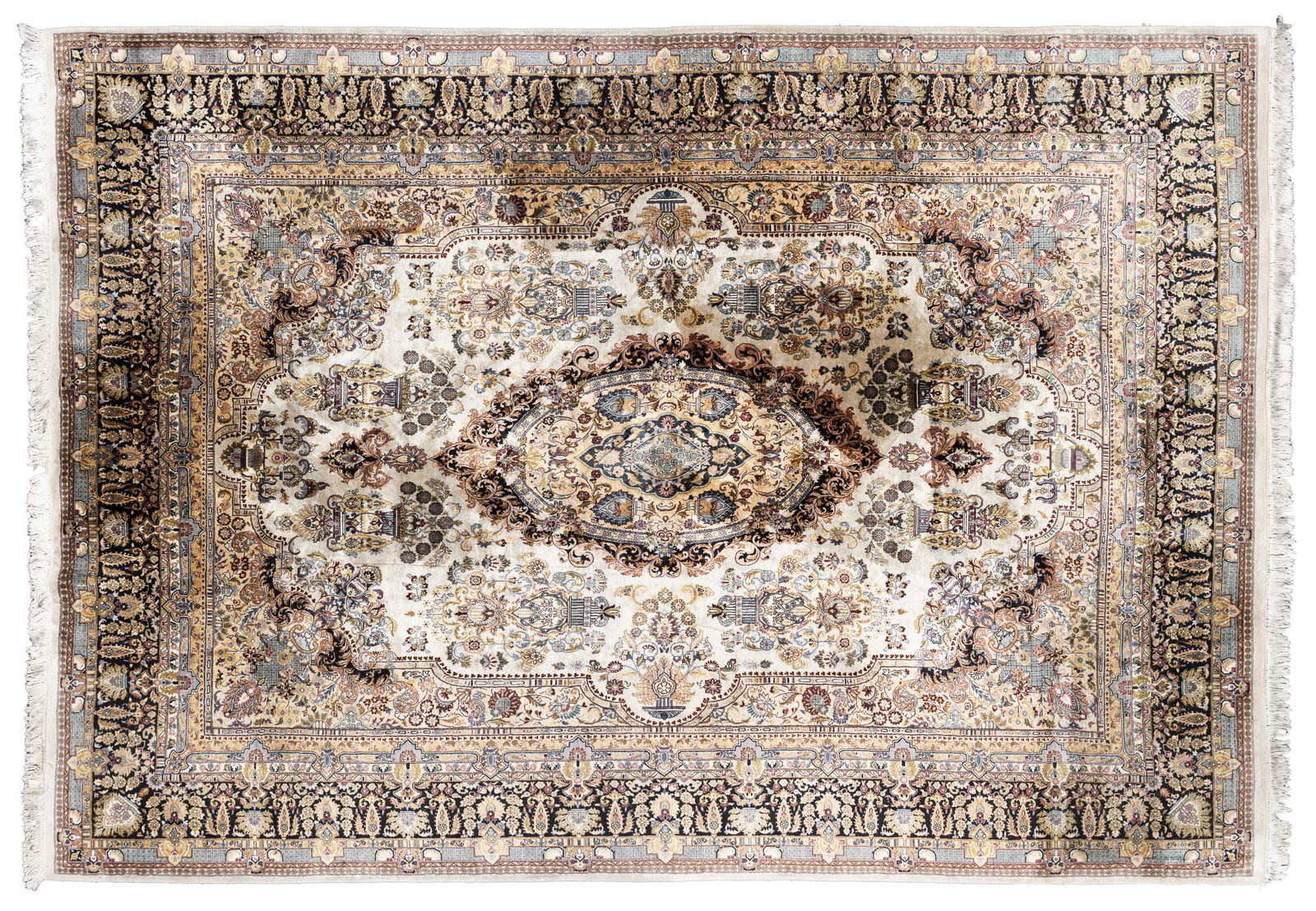Persian Tabriz Room Size Rug (1 of 3)