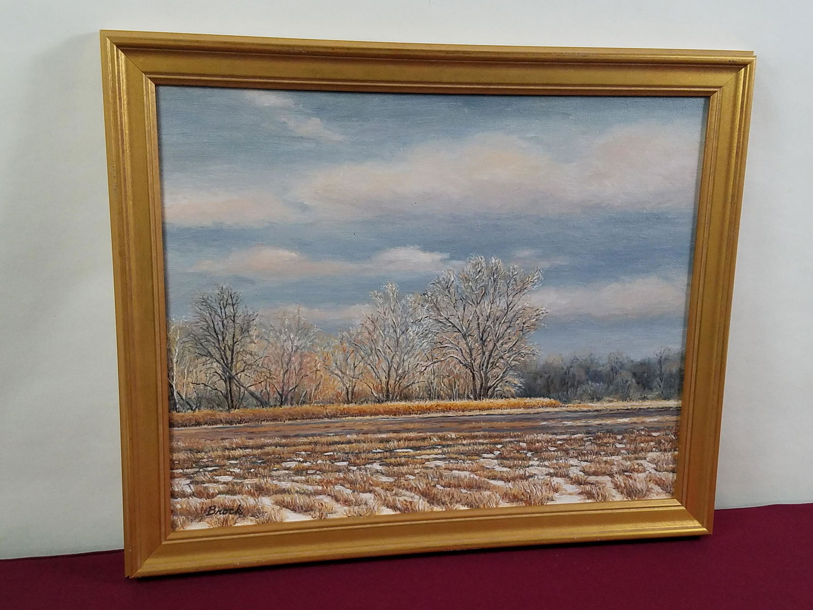 Joel Brock (American 1961-2013) Landscape Painting (1 of 3)