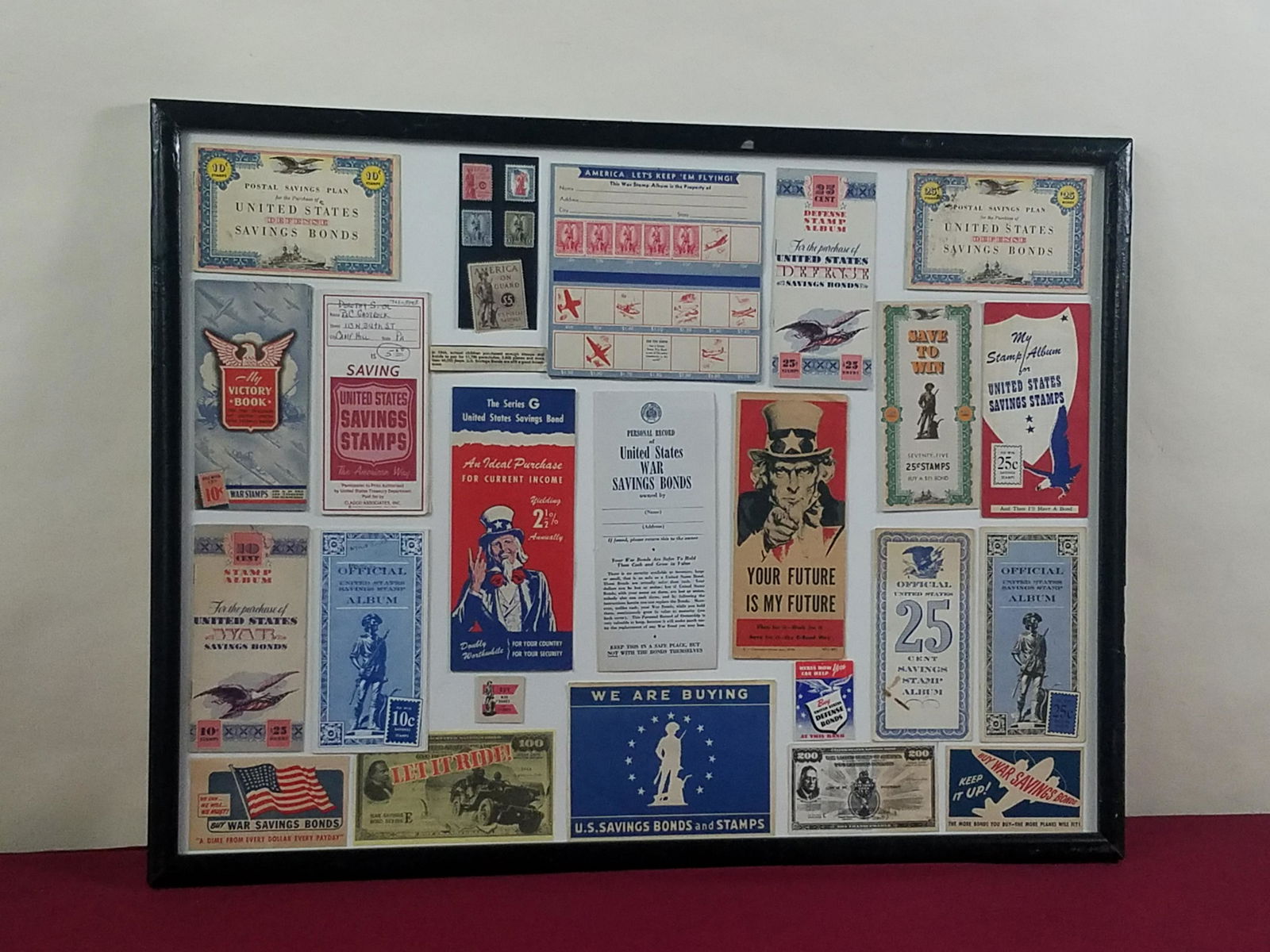 Savings Bonds, Stamp Sheet Music and Newspaper (1 of 16)