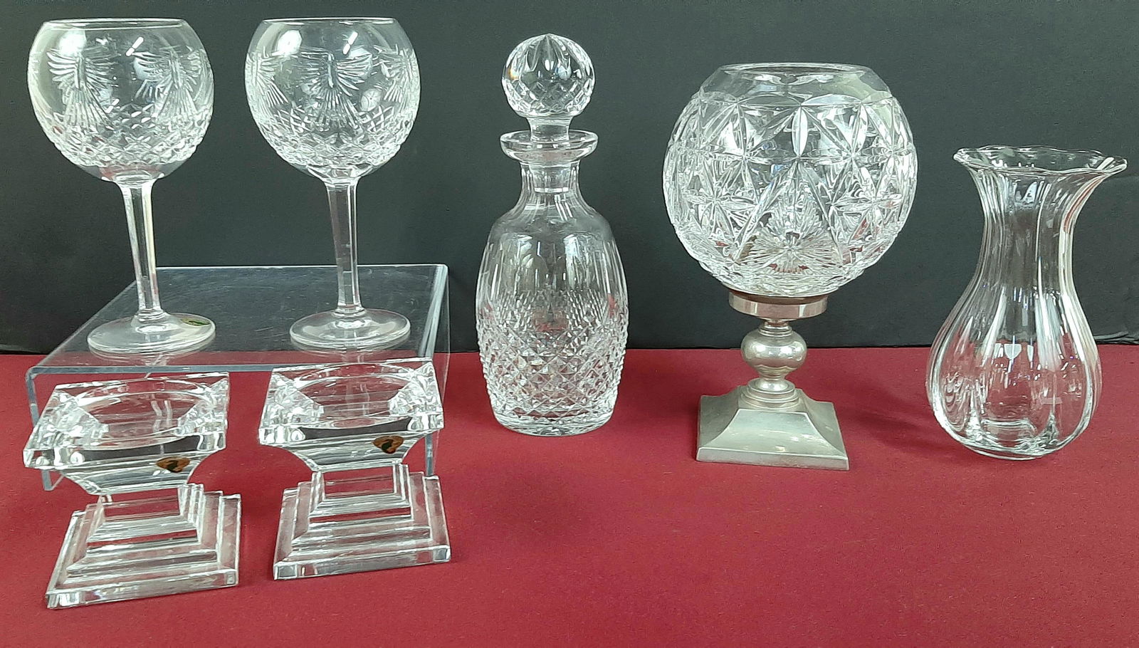 7 Pcs Glassware incl. Waterford and Orrefors (1 of 8)