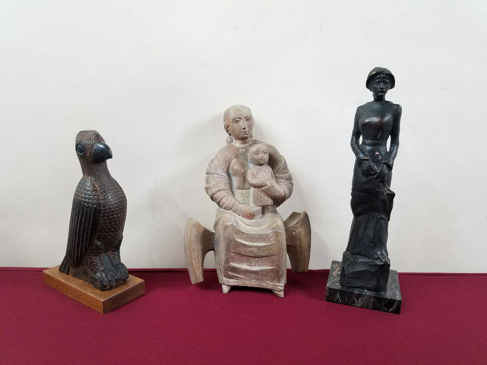 3 Sculptures incl Thomas Rooney & Museum Replicas (1 of 9)