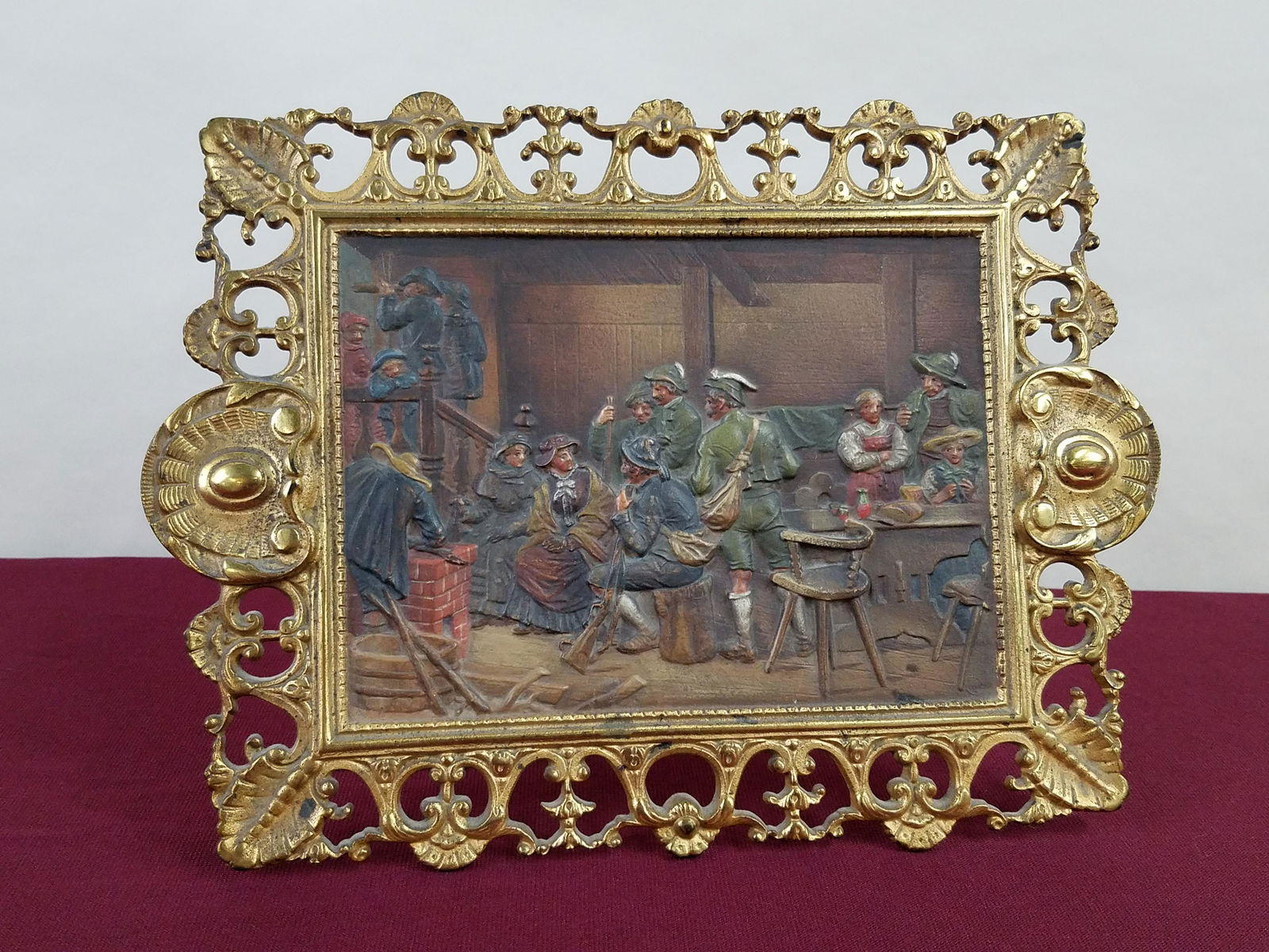 Bradley and Hubbard Brass Plaque (1 of 3)