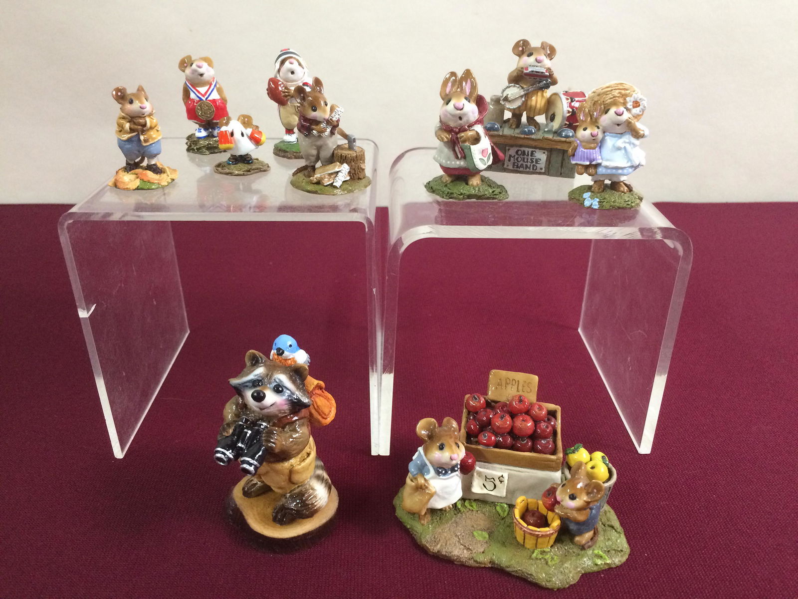 10 Wee Forest Folk Figurines (1 of 8)