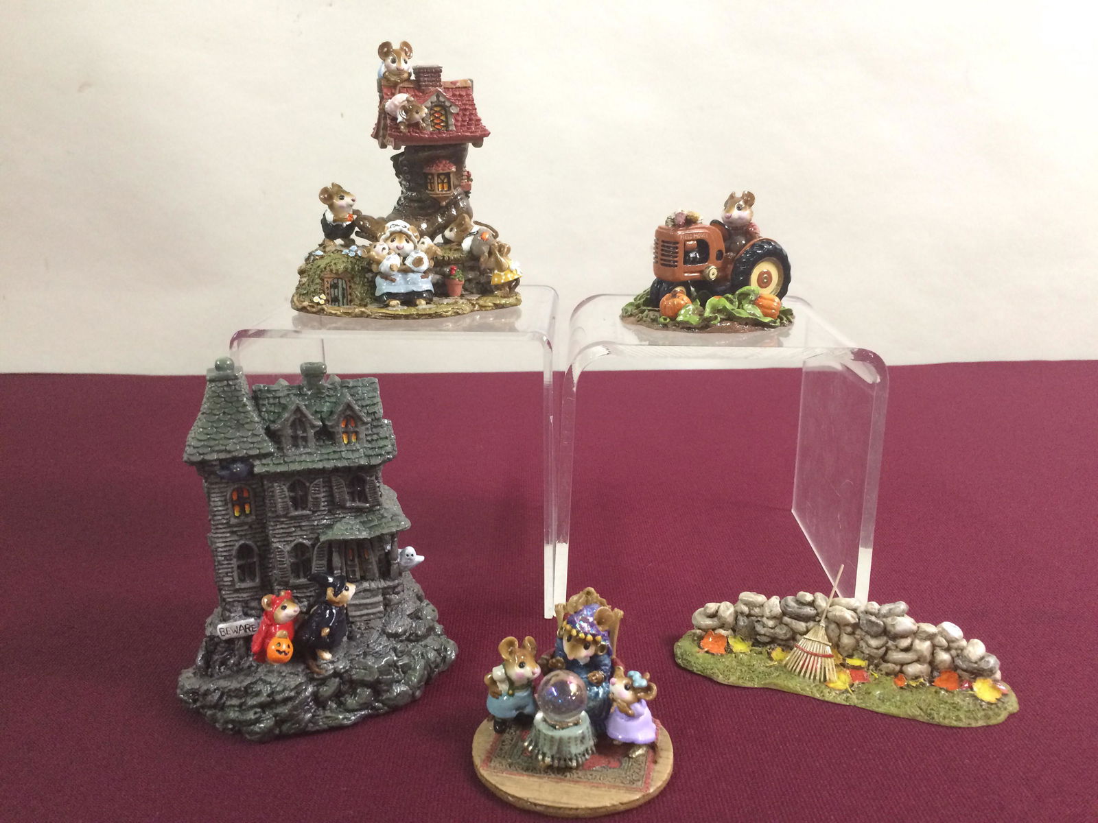 5 Wee Forest Folk Figurines (1 of 6)