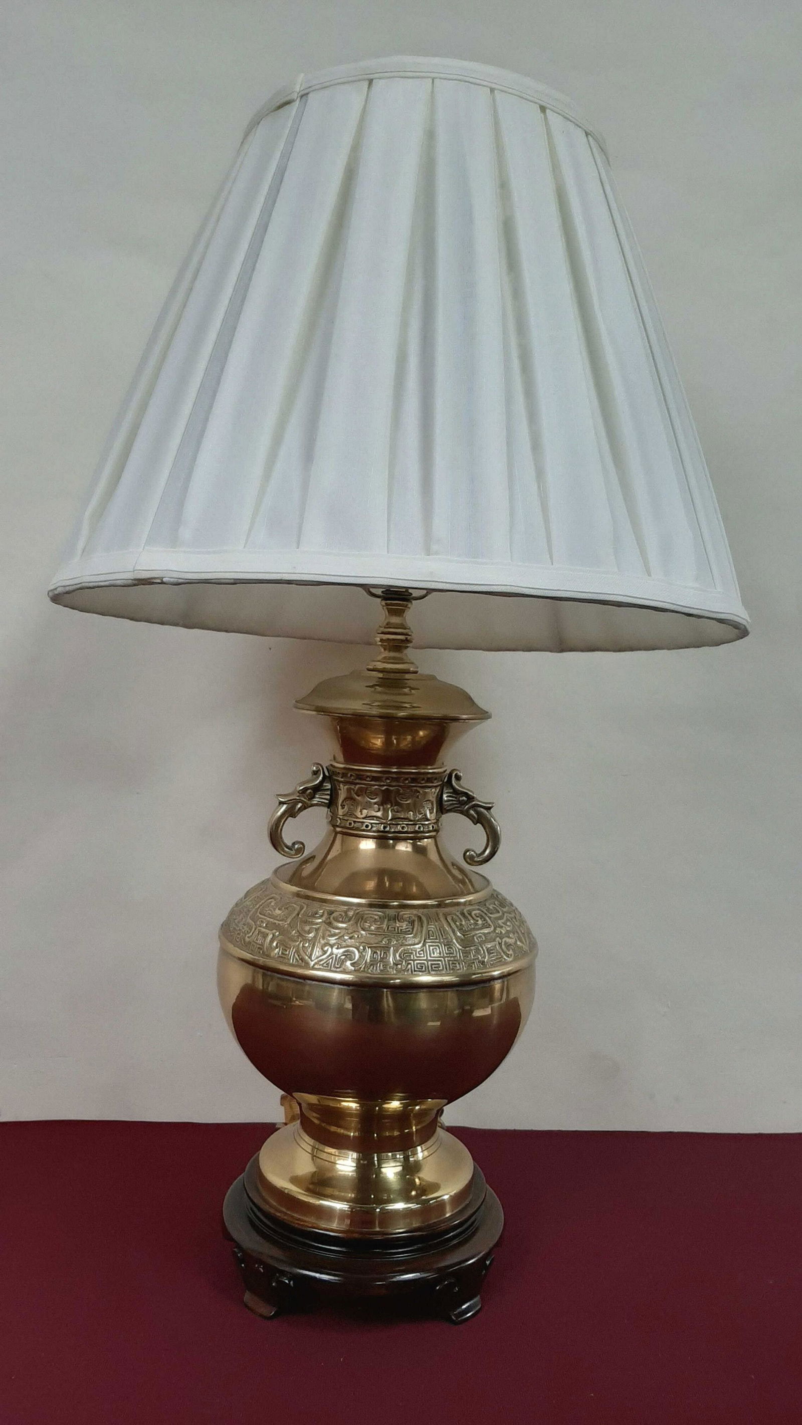 Brass Asian Lamp (1 of 1)