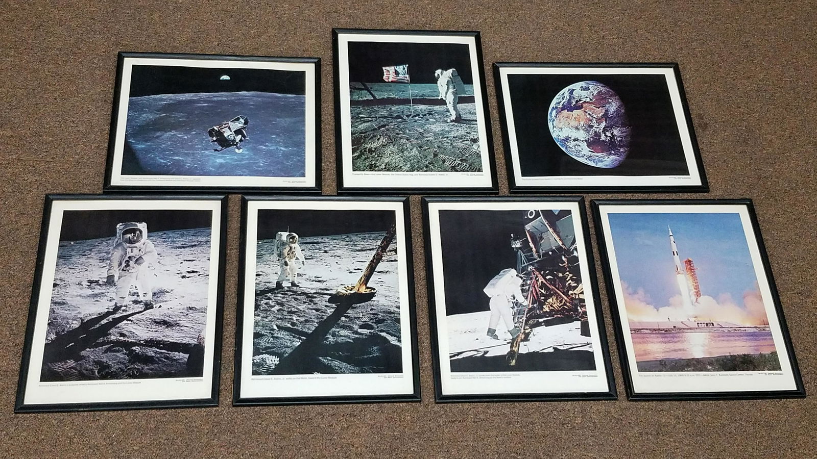 7 Space Photograph Prints (1 of 13)