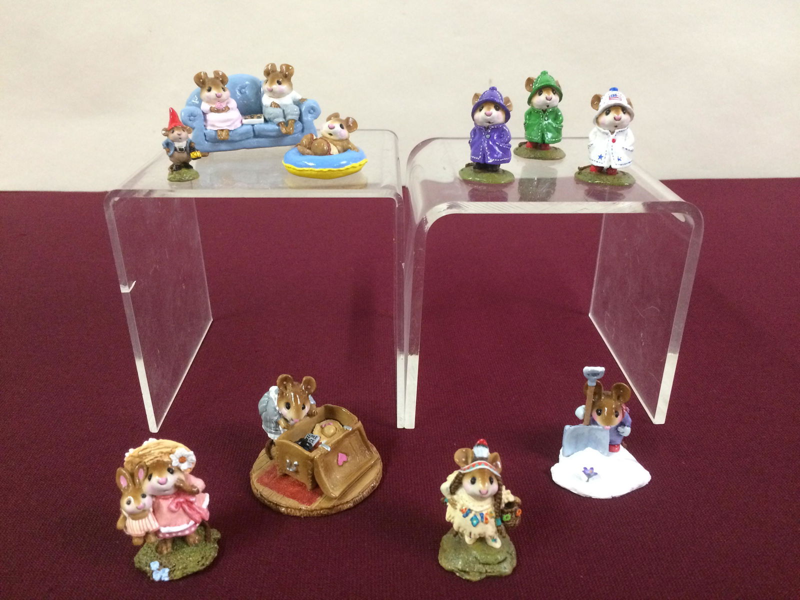 10 Wee Forest Folk Figurines (1 of 8)