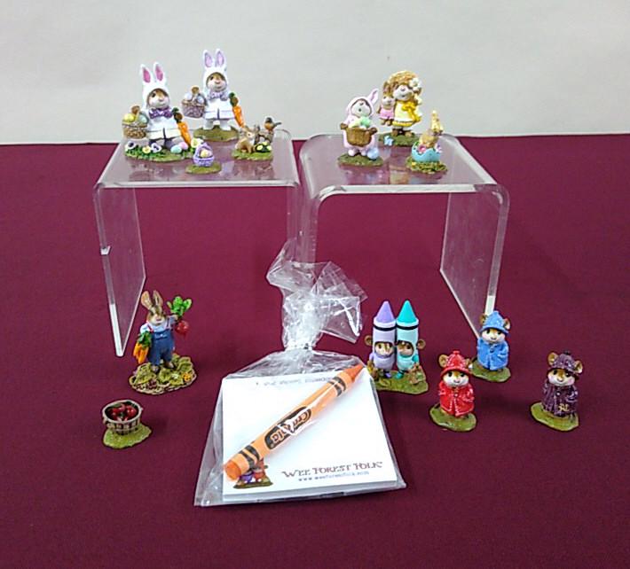 13 Wee Forest Folk Figurines & Notepad (1 of 12)