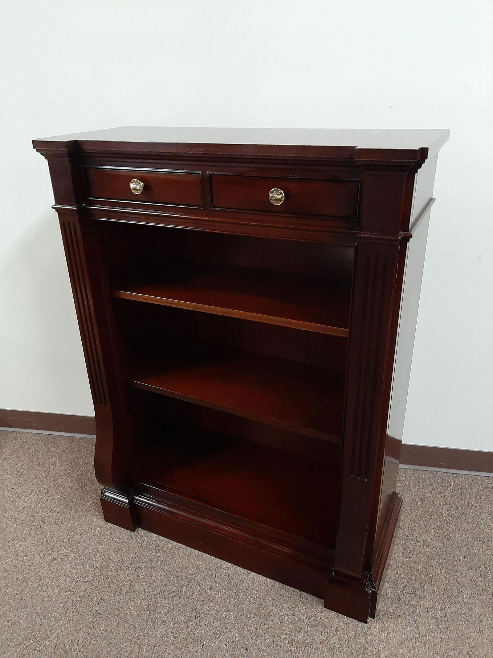Hickory Chair Co. Bookcase with Drawers (1 of 4)