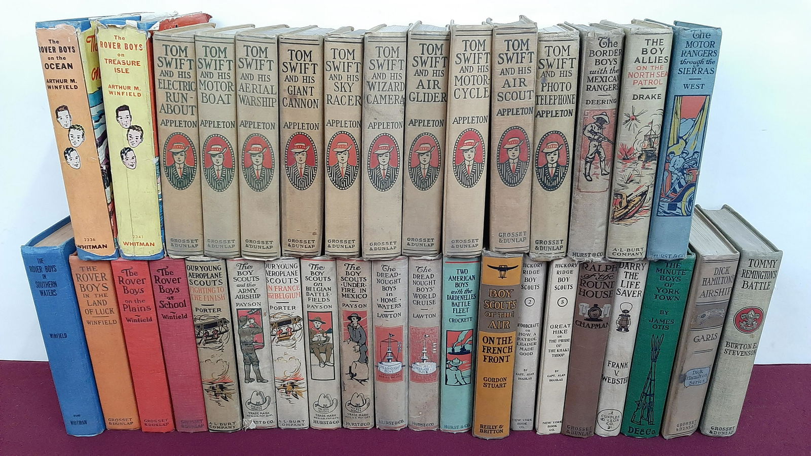 35 Boys Books incl. Tom Swift (1 of 7)