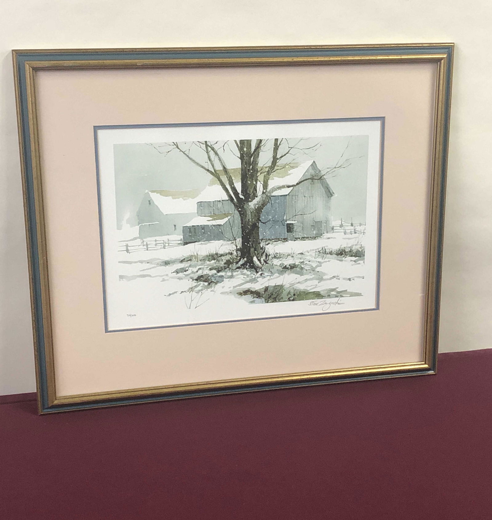 Steve Zazenski Winter Serenity Print (1 of 4)