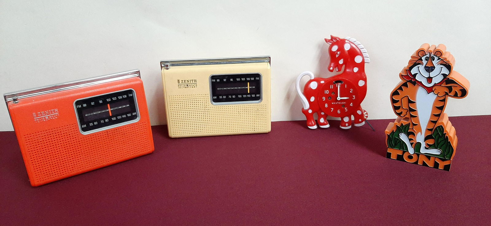 3 Radios and Westclox Horse (1 of 5)