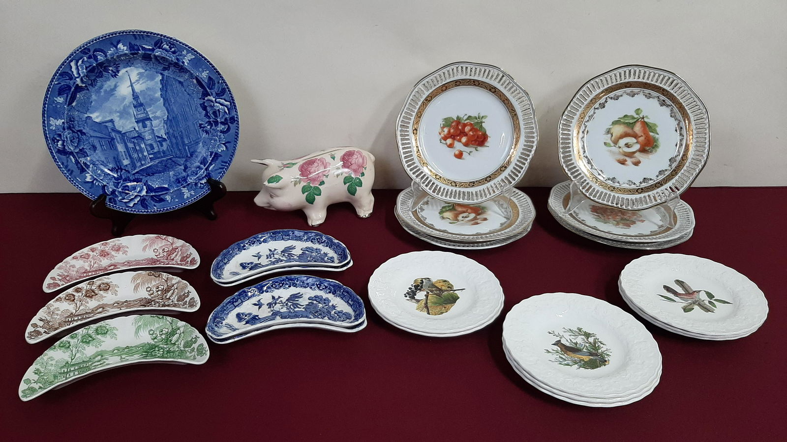 22 Pcs Transferware (1 of 11)