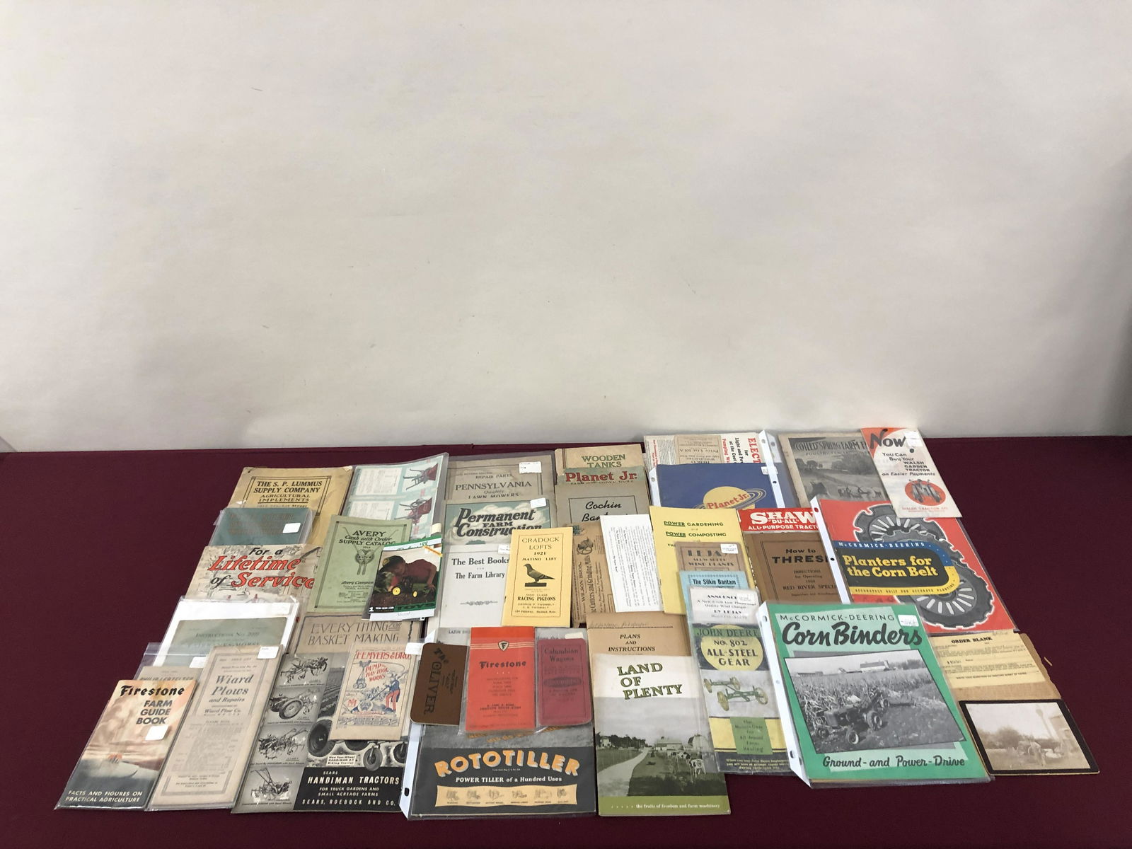 Large Lot of Farm Catalogs, Manuals, Etc. (1 of 6)