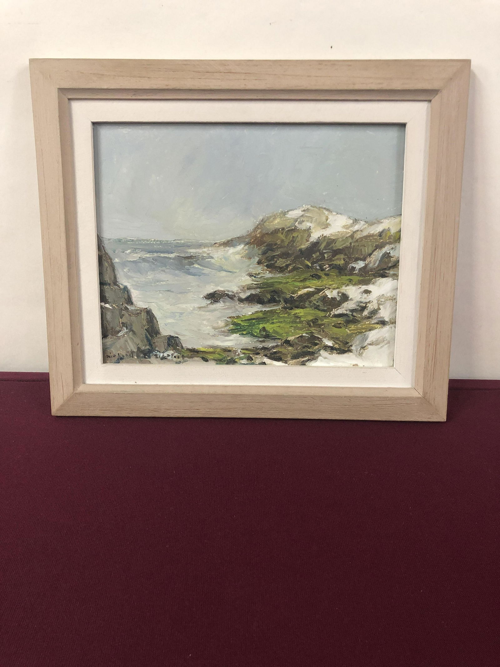 Richard Sigafoos "Winter Sea" Painting (1 of 3)