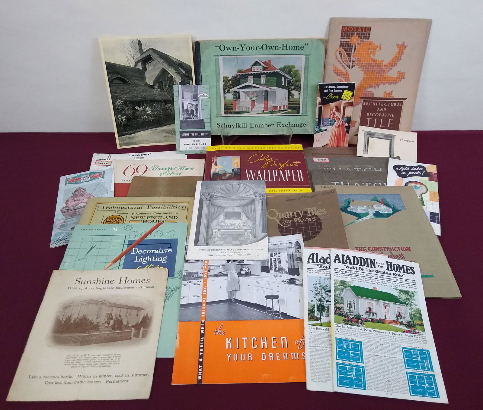 22 Vintage Home Builders Catalogs & Pamphlets (1 of 14)