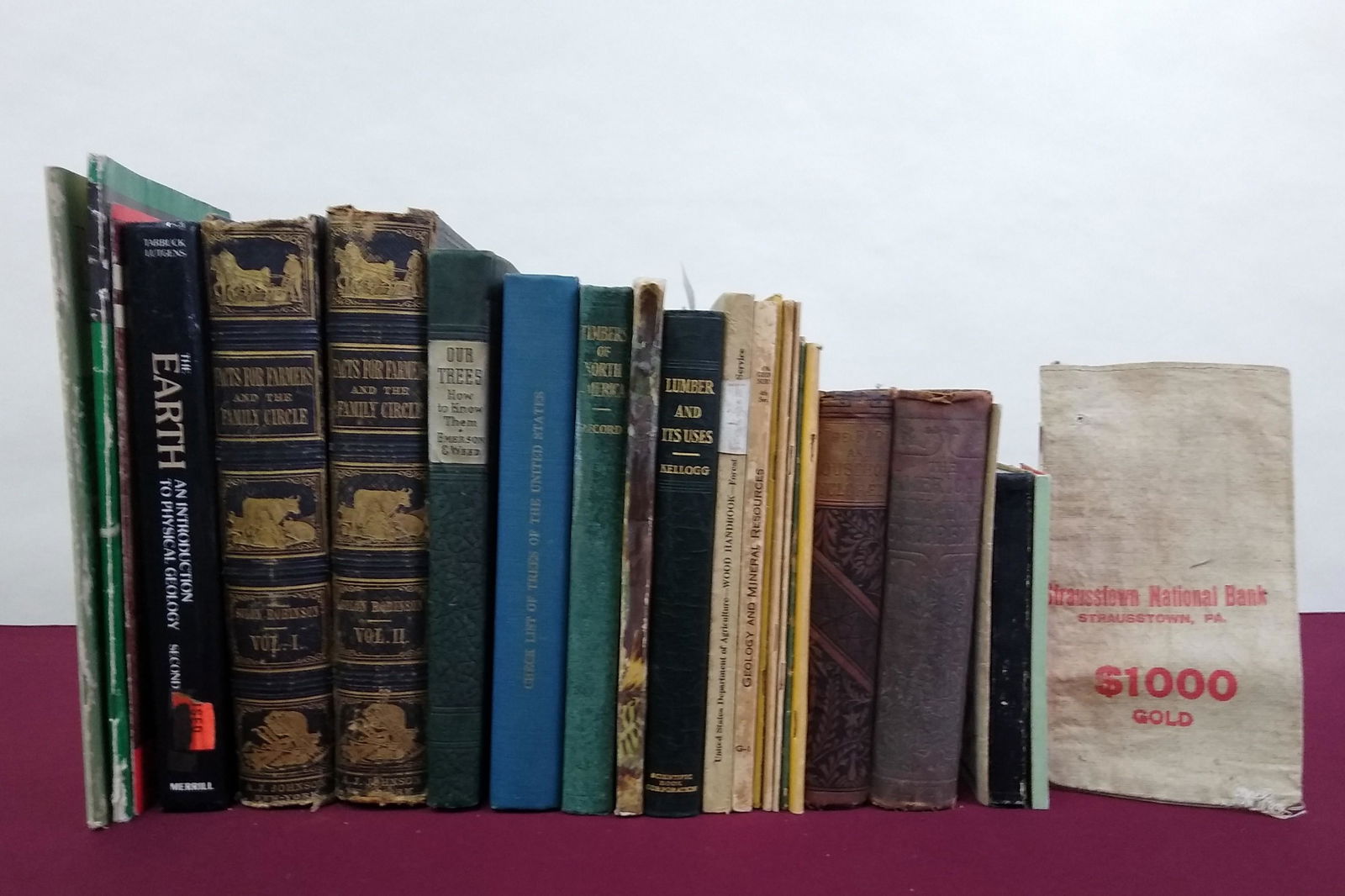 23 Books about Geology, Forestry, & Farming (1 of 20)