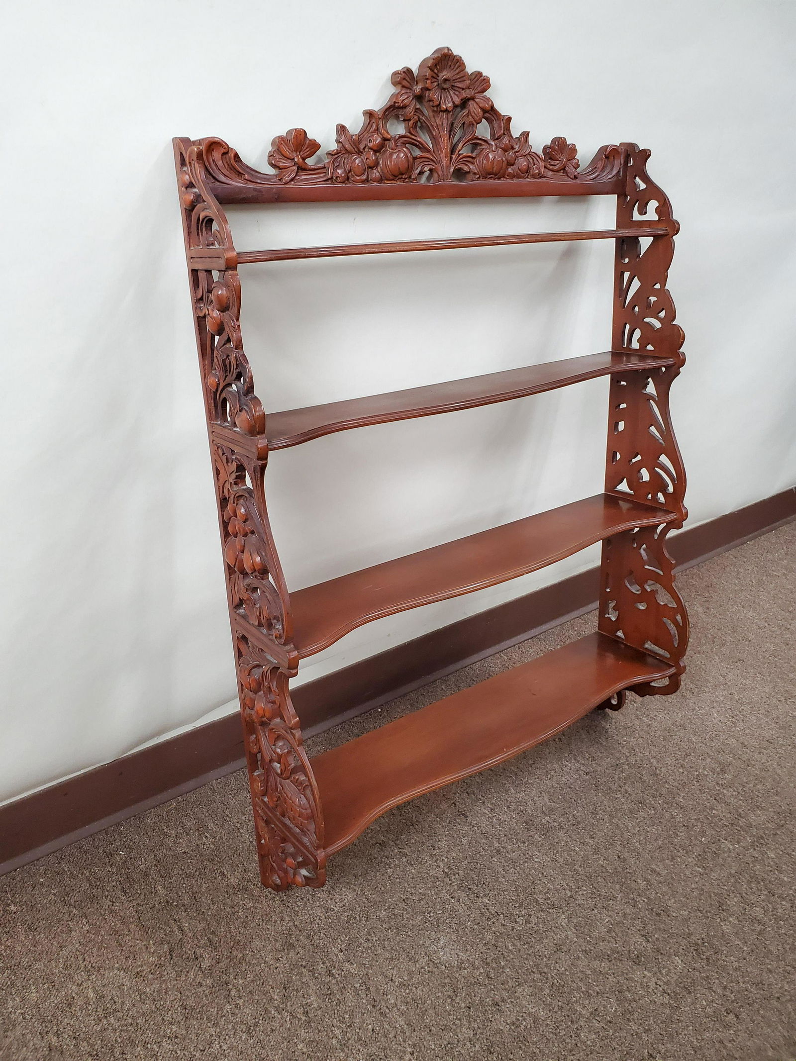 Carved Wall Shelf (1 of 3)