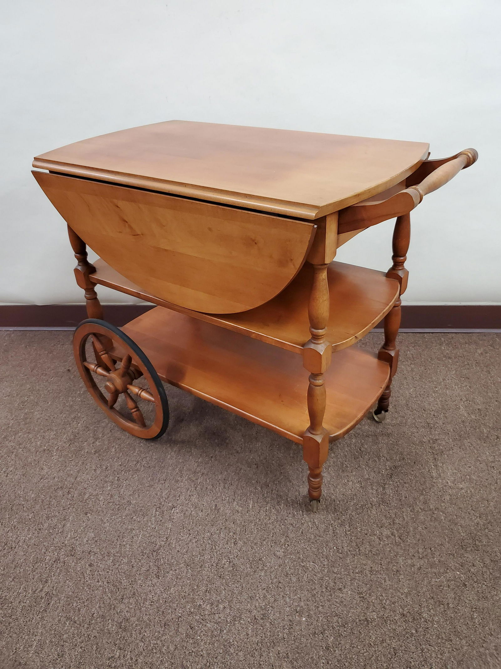 Drop Side Tea Cart (1 of 3)