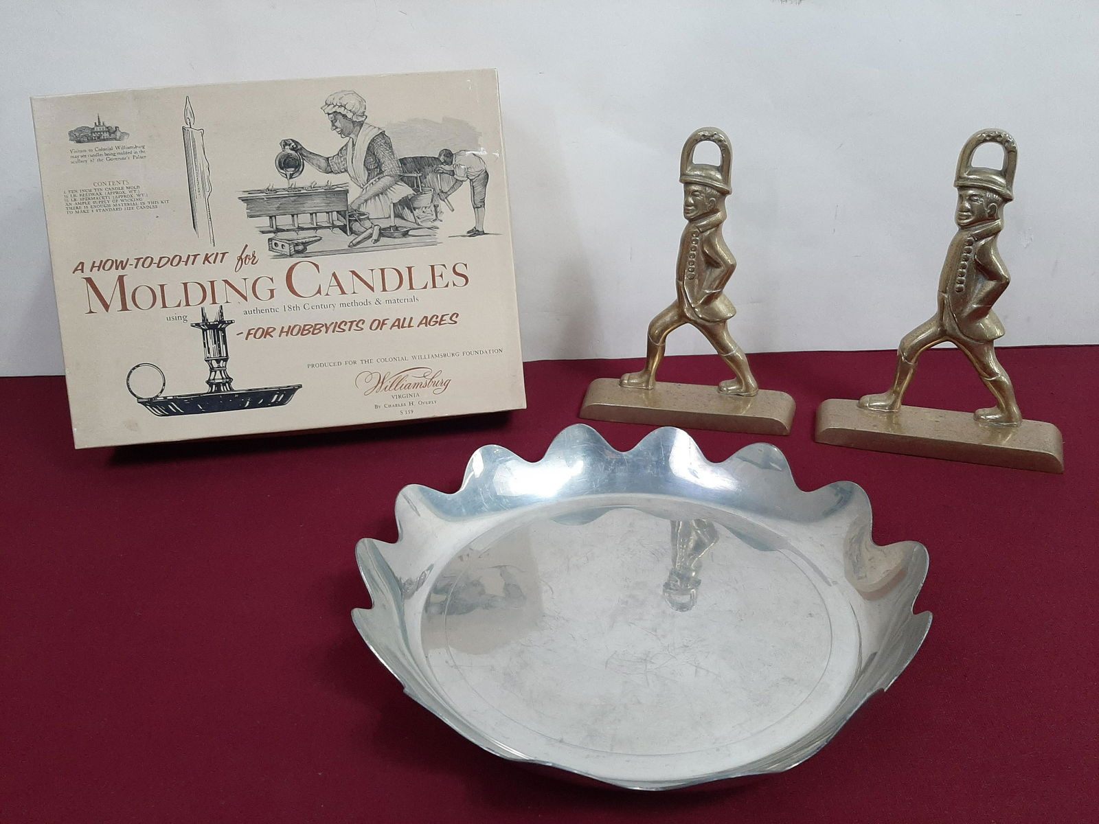 4 Pcs Williamsburg incl. Candle Making Kit (1 of 6)