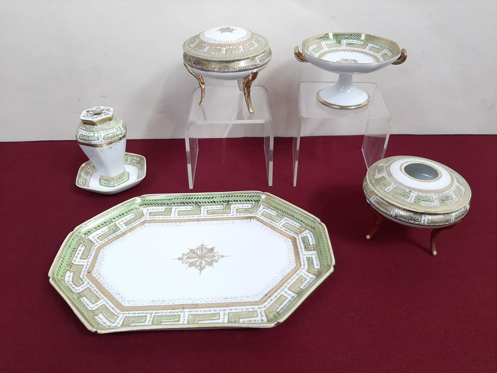 5 Pc Nippon Dresser Set (1 of 3)