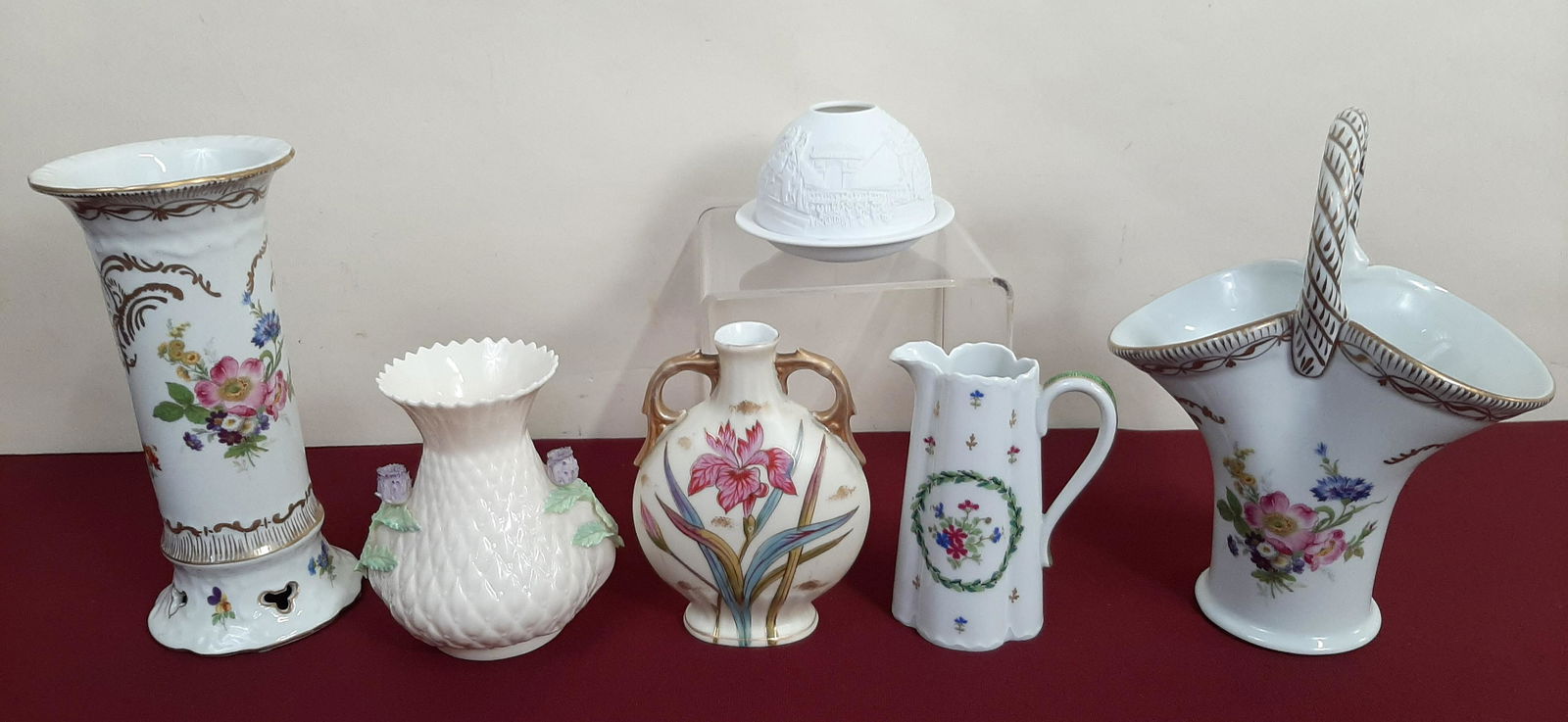 6 Pcs Porcelain incl. Beleek and Limoges (1 of 11)