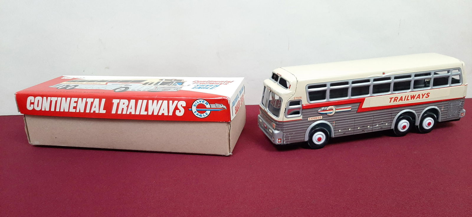 Japanese Tin Toy Bus (1 of 6)