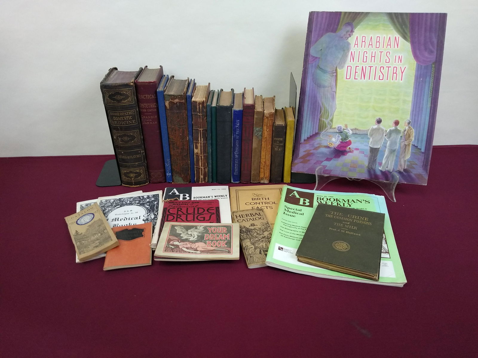27 Books & Pamphlets About Medicine & Homeopathy (1 of 7)