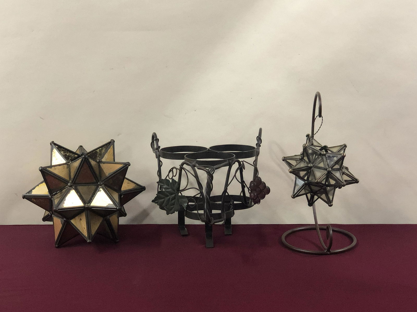 3 Decorative Items Including Candleholders (1 of 6)