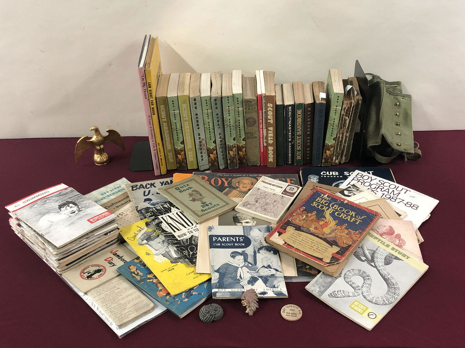 Large Lot of Boy Scout Manuals & Books (1 of 5)
