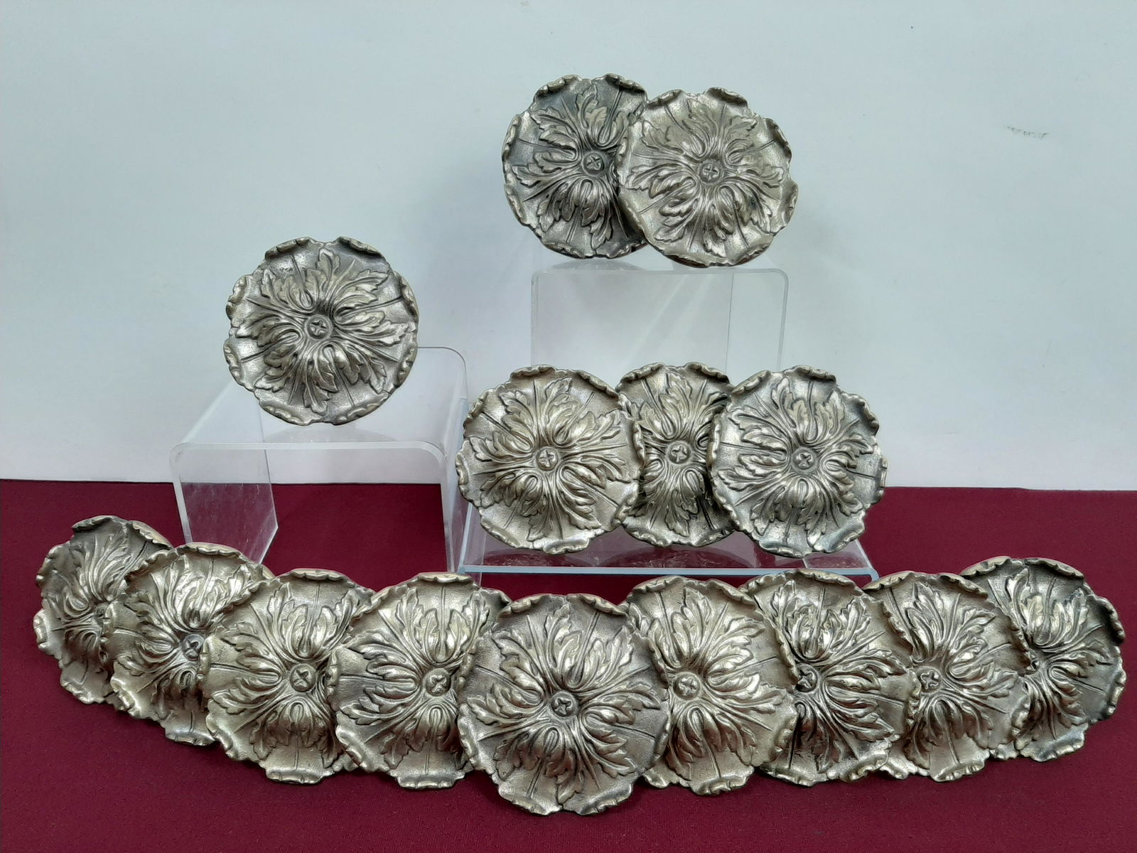 15 Brass Curtain Tie Backs (1 of 4)