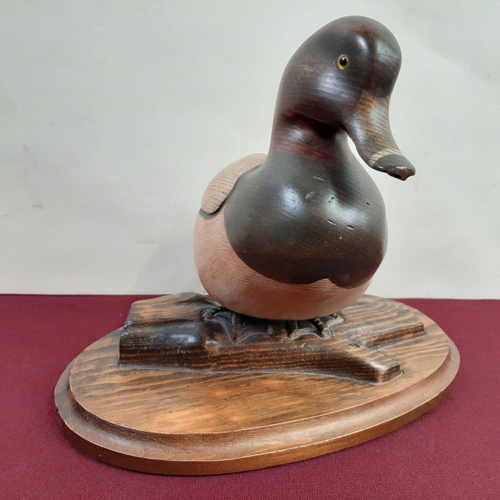 Tom Taber Carved Duck Decoy (1 of 5)