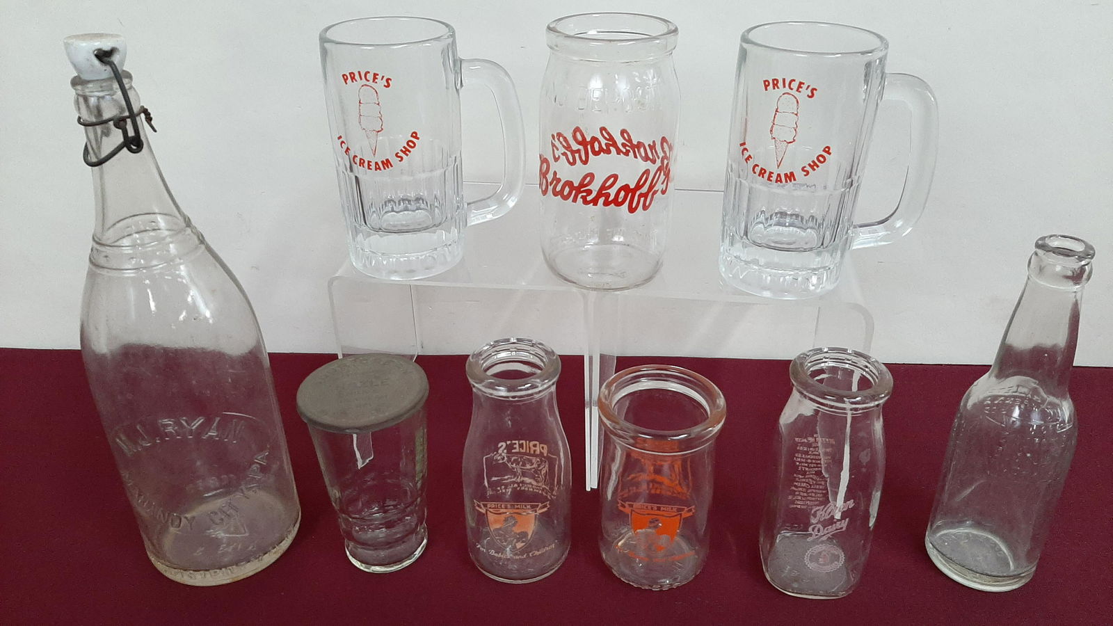 9 Beer and Milk Bottles (1 of 10)