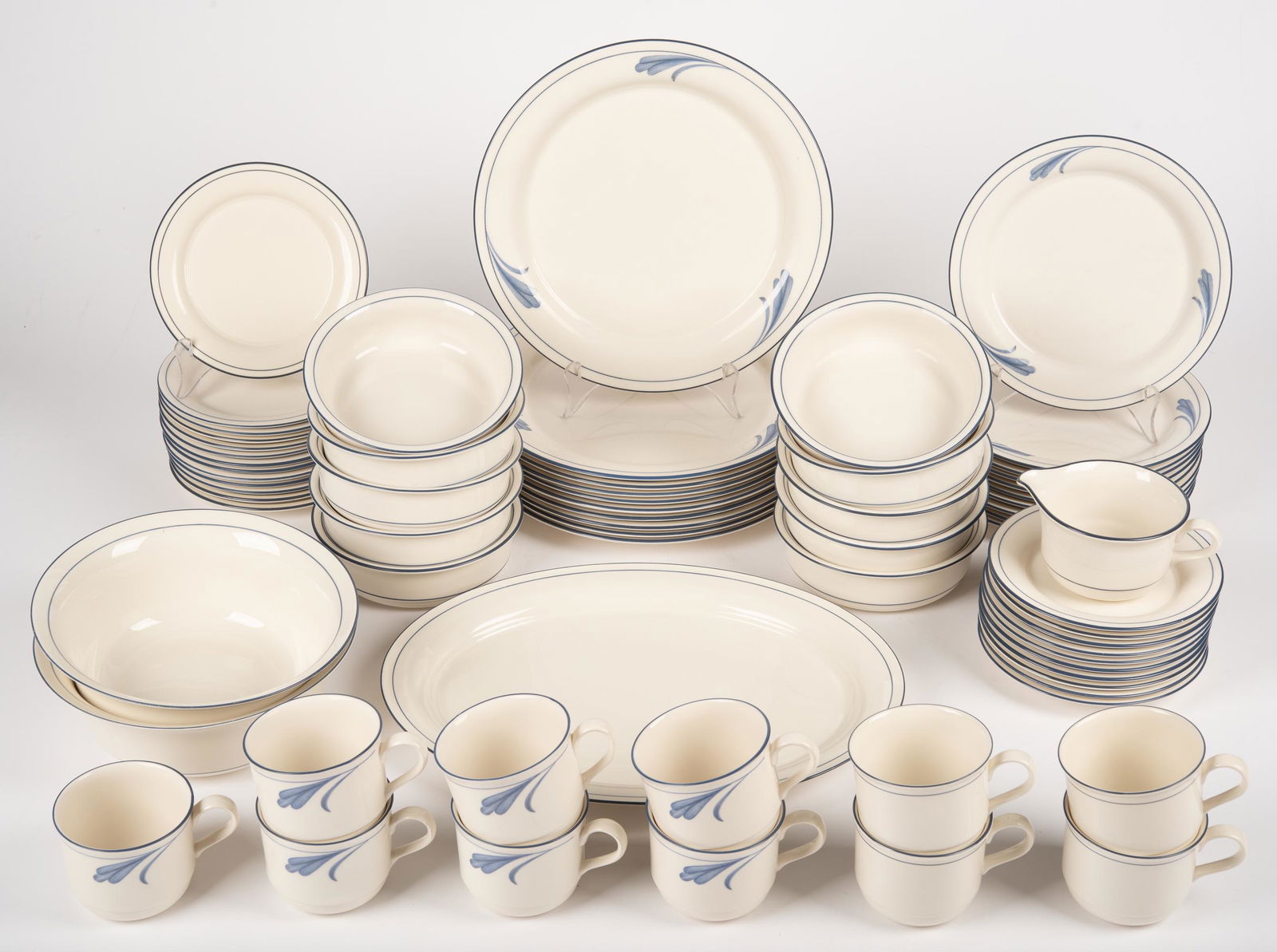 63 Pcs Lenox Chinastone Dinnerware (1 of 4)