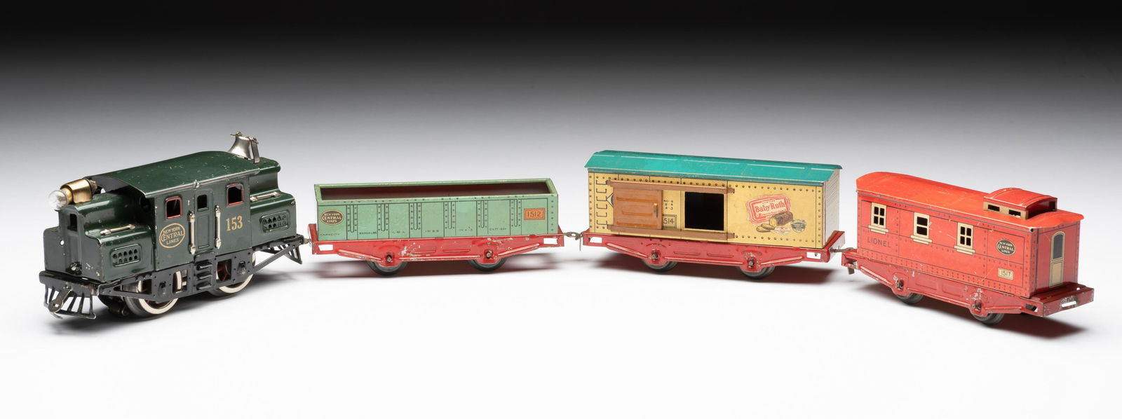 4 Pcs Lionel Pressed Tin HO Gauge (1 of 2)