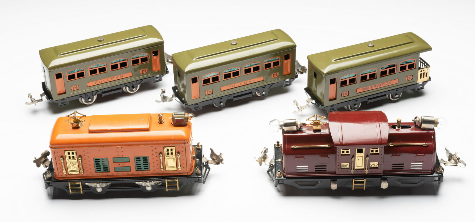 5 Pcs Lionel HO Gauge Inc. Powered (1 of 4)
