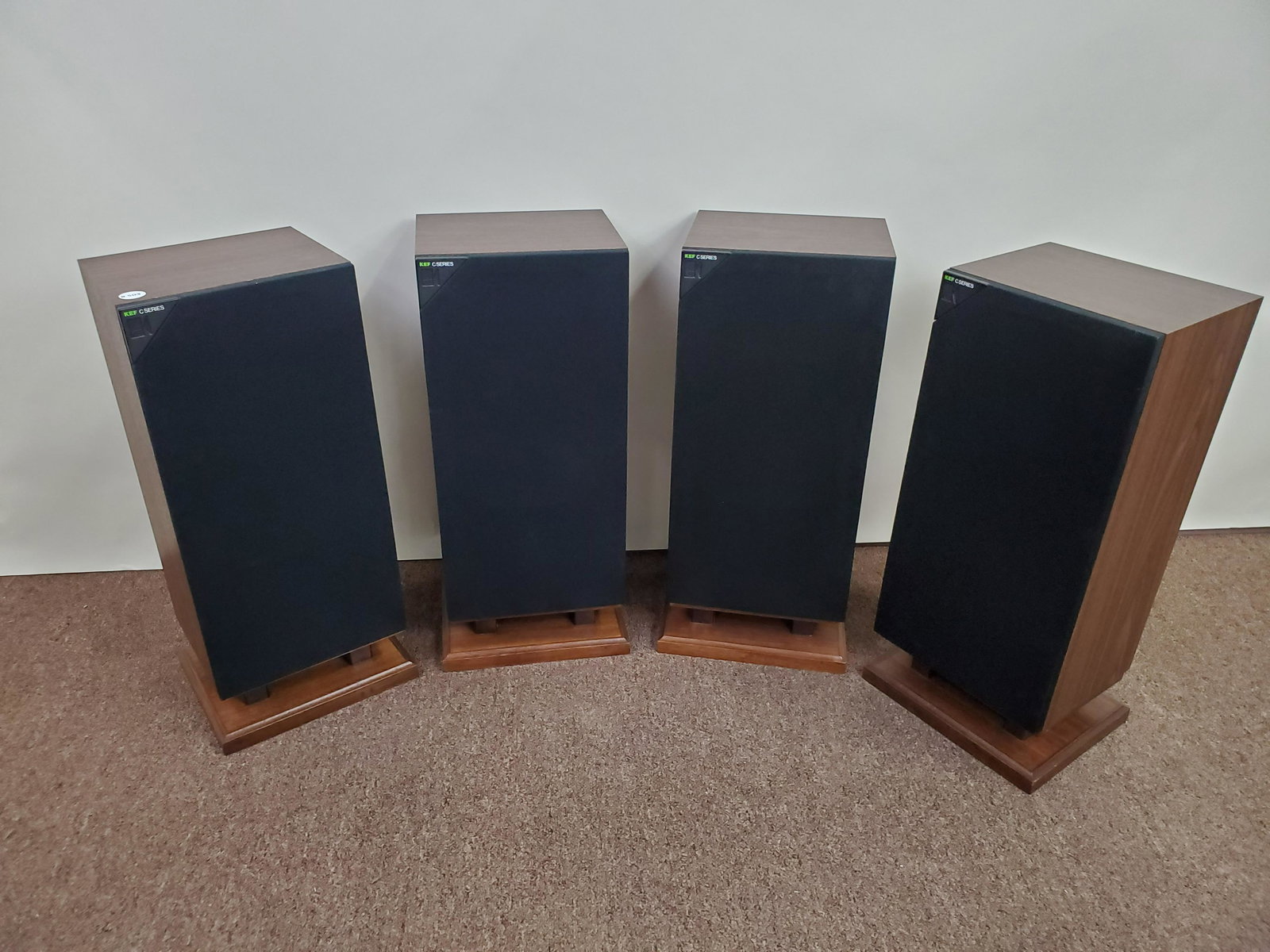 Set of 4 KEF C Series Speakers (1 of 3)