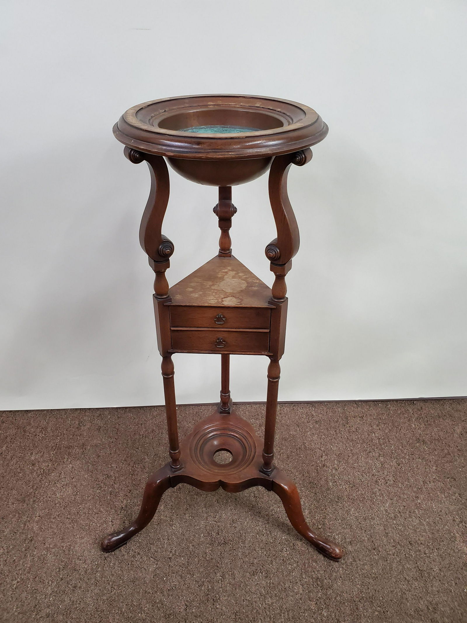 Wood & Copper Stand (1 of 2)