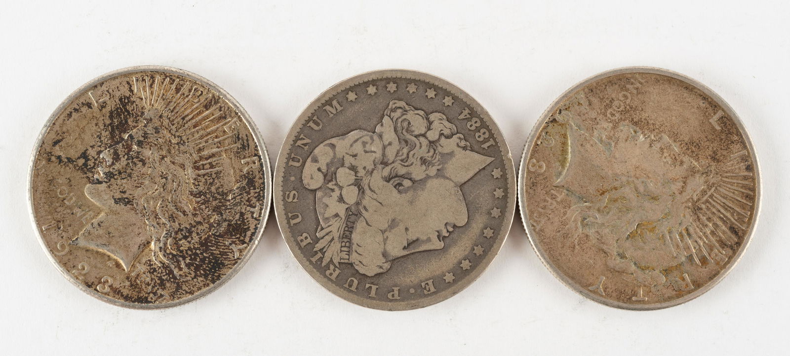 3 U.S. Silver Dollars (1 of 2)