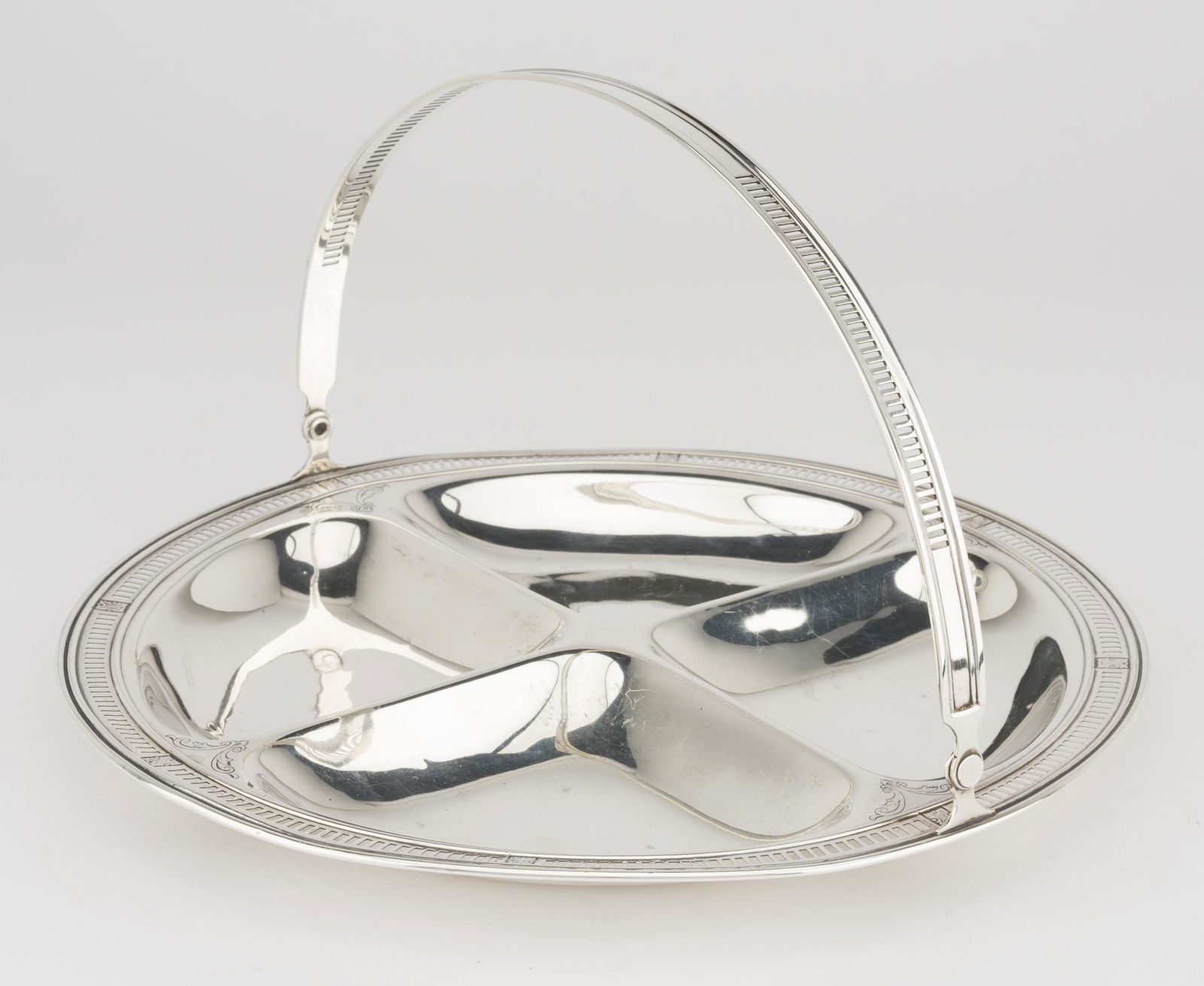 Webster Sterling Handle Divided Tray (1 of 4)