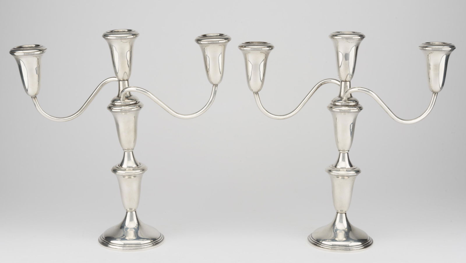 Reed and Barton Sterling Weighted Candelabra (1 of 4)