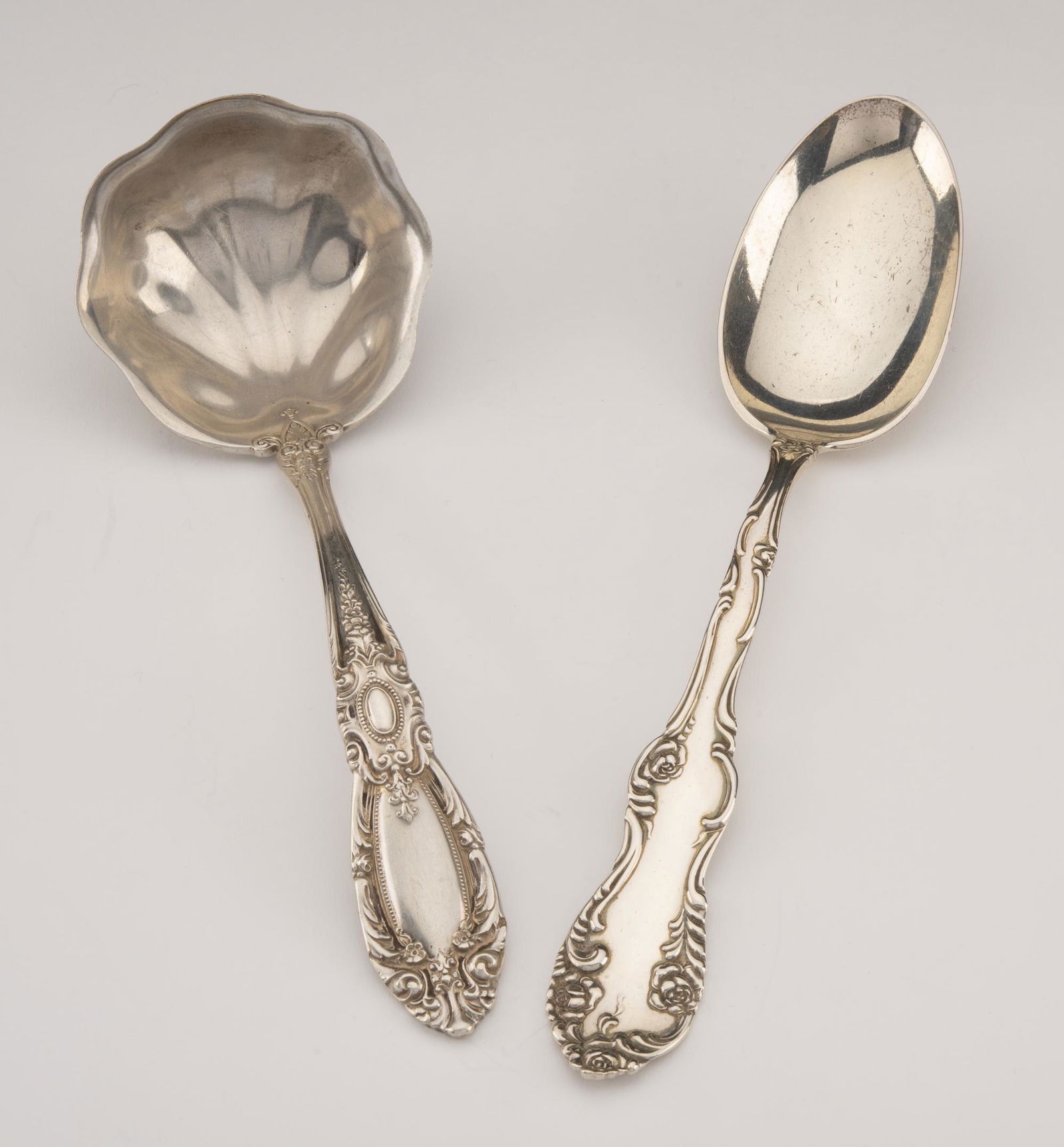 Towle Sterling Serving Spoon and Cream Ladle (1 of 9)