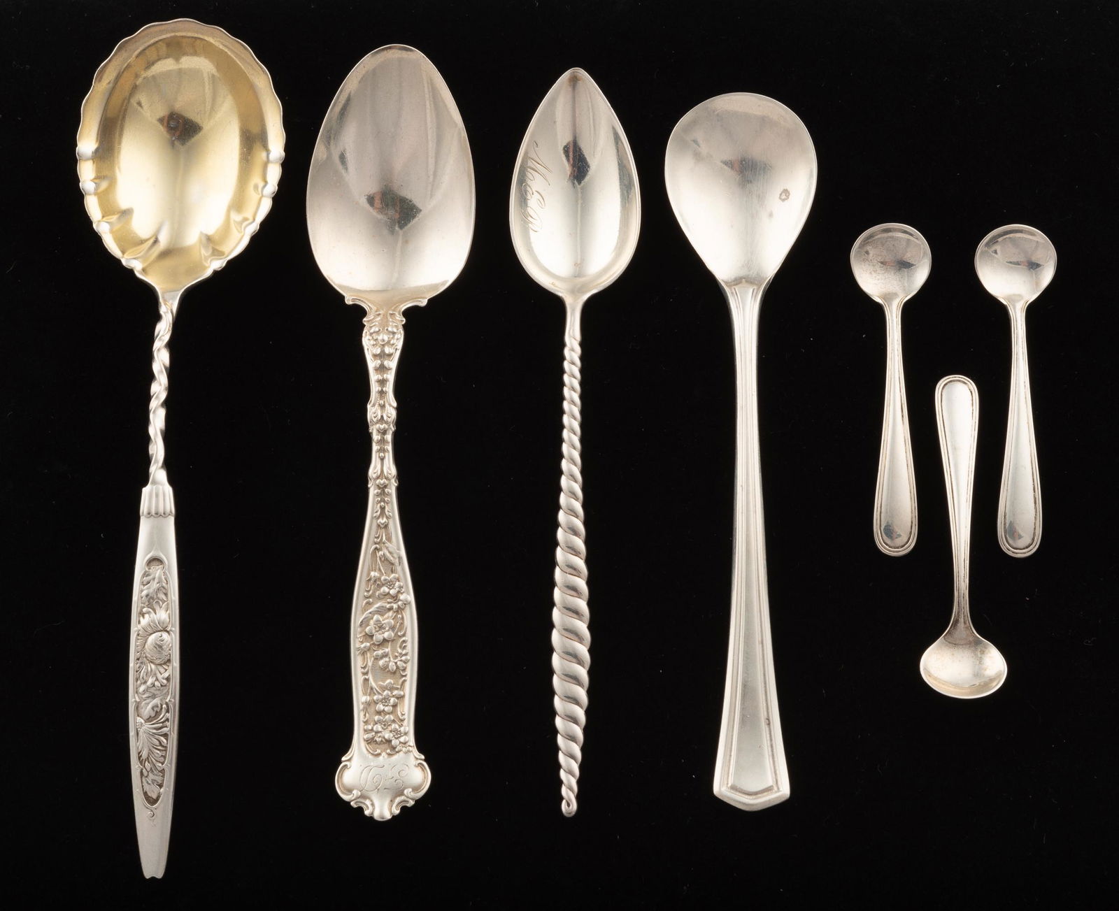 7 Whiting Sterling Spoons (1 of 20)