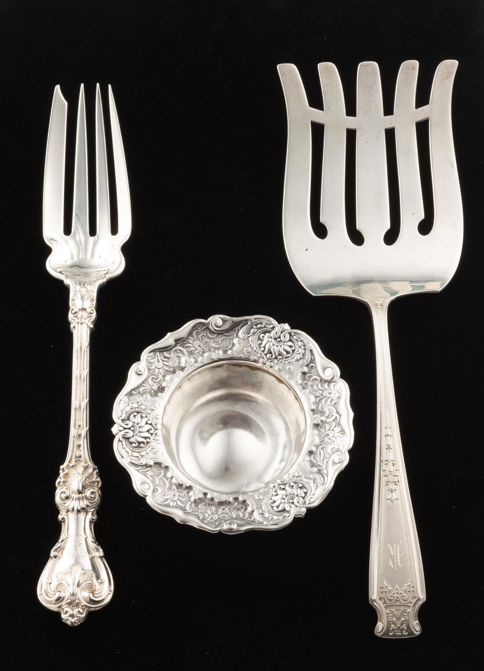 2 Whiting Sterling Forks & Dish (1 of 14)