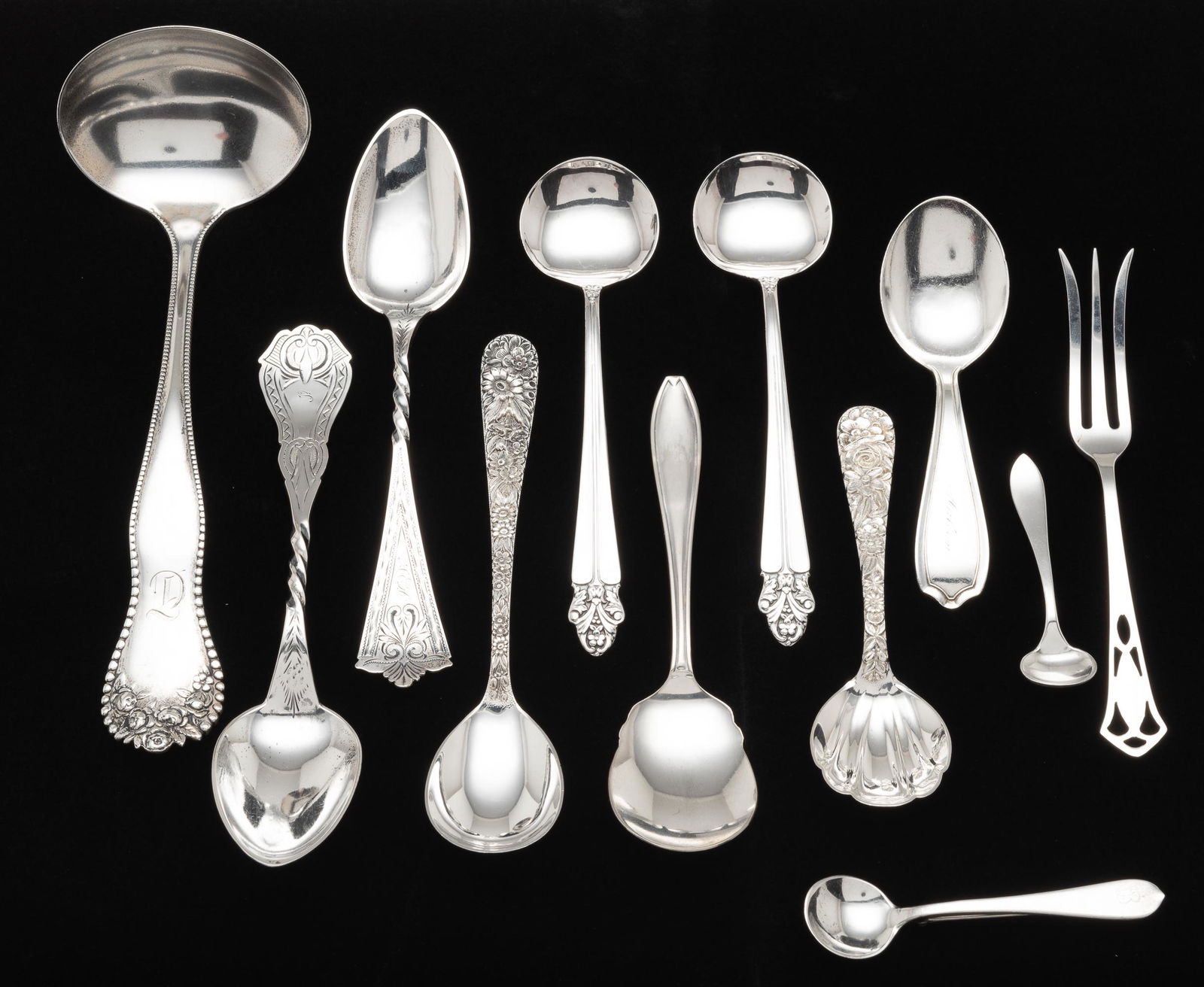 12 Sterling, Silverplate & Coin Silverware (1 of 20)