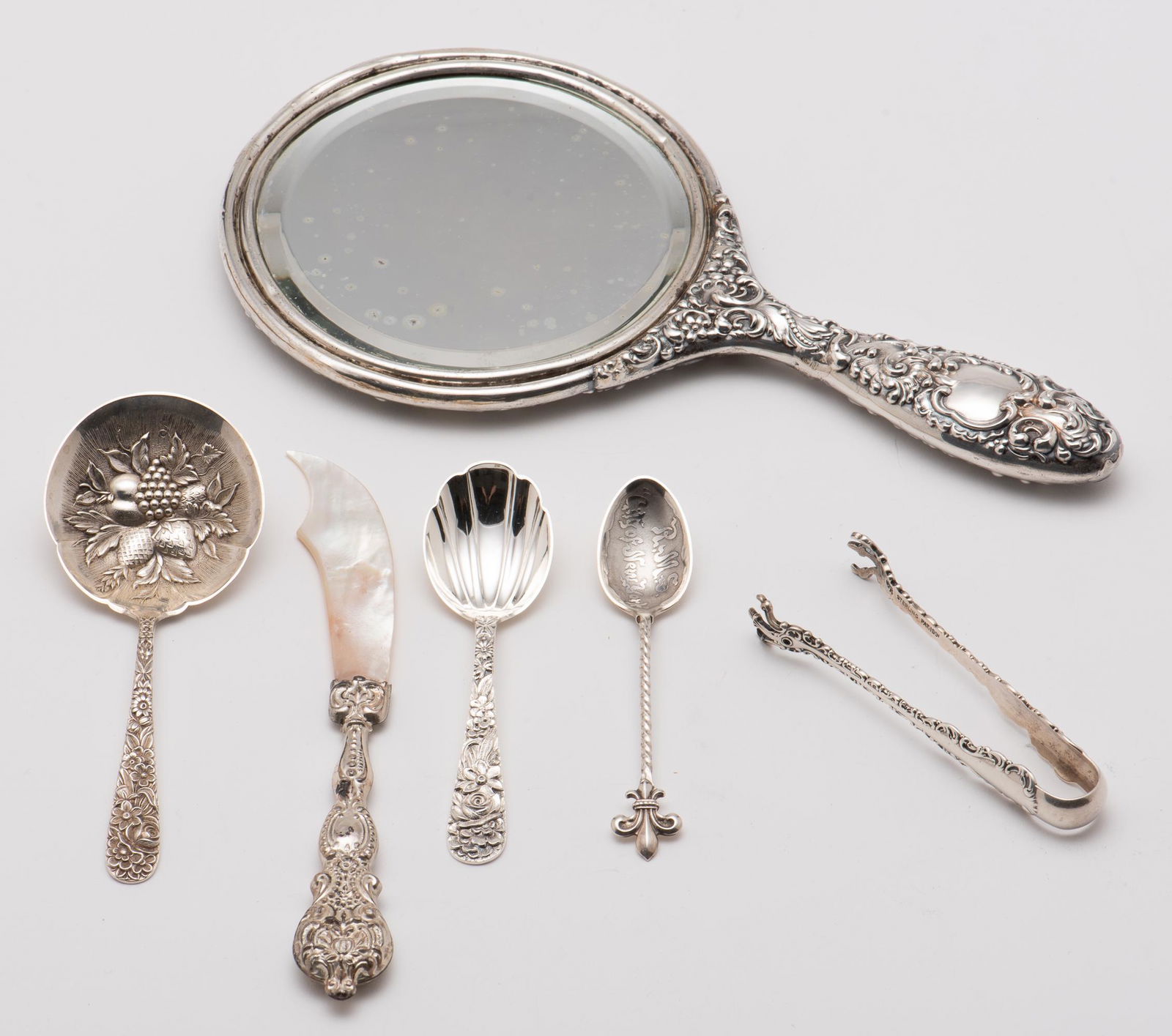 6 Sterling Flatware and Mirror (1 of 16)