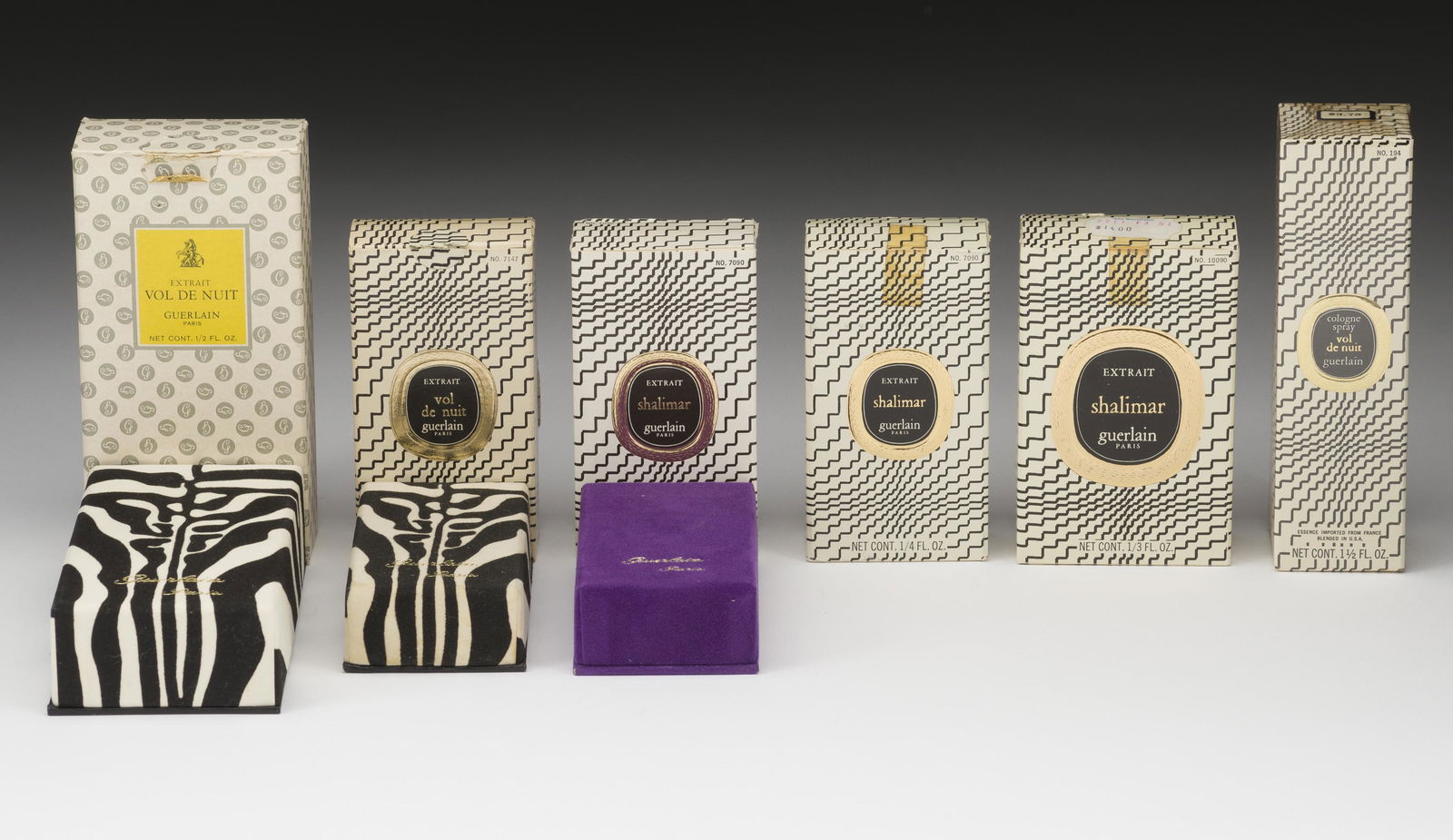 6 Guerlain Perfumes with Boxes (1 of 1)