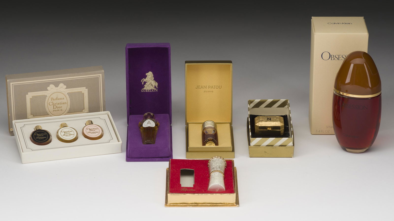 5 Colognes, Perfumes & Pill Box with Boxes (1 of 15)