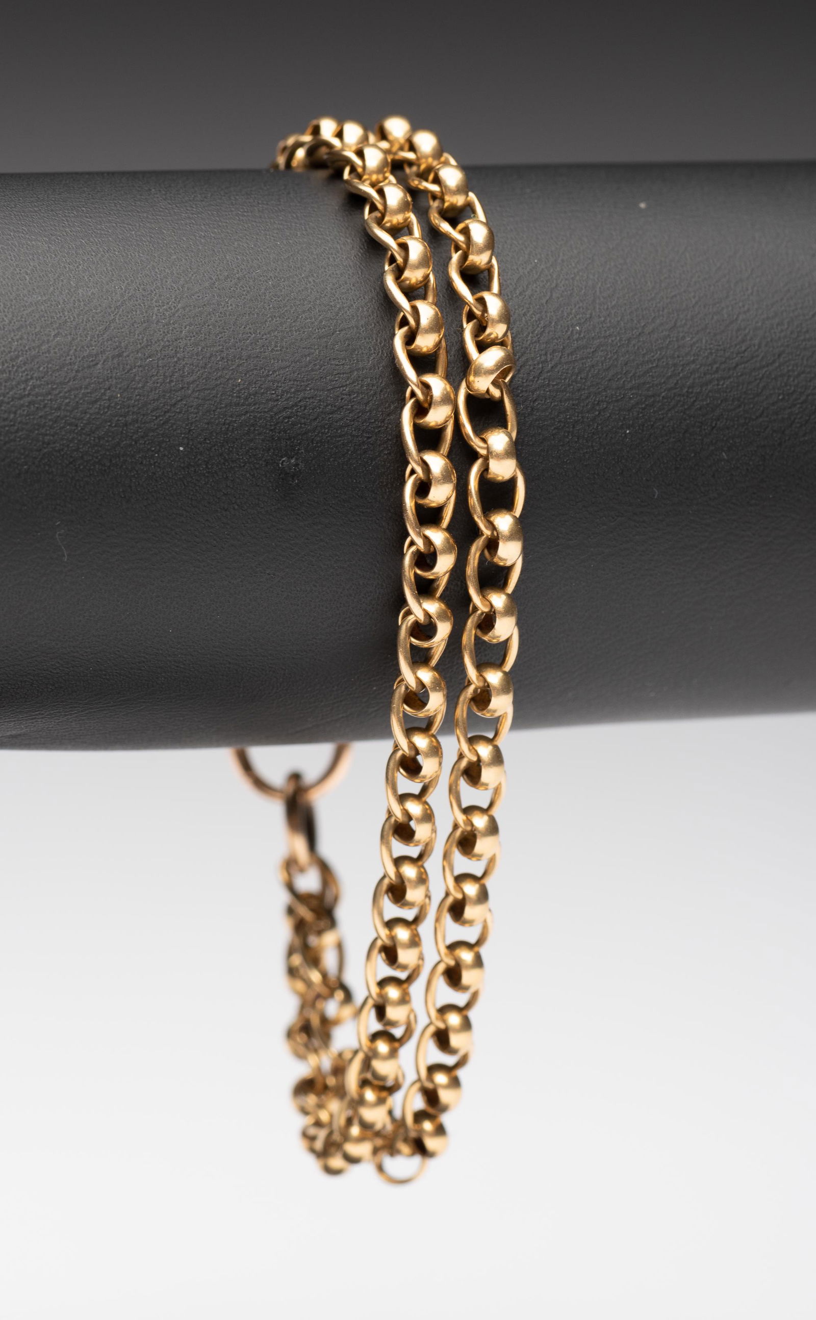 Antique 18k Gold Bracelet or Watch Chain (1 of 2)