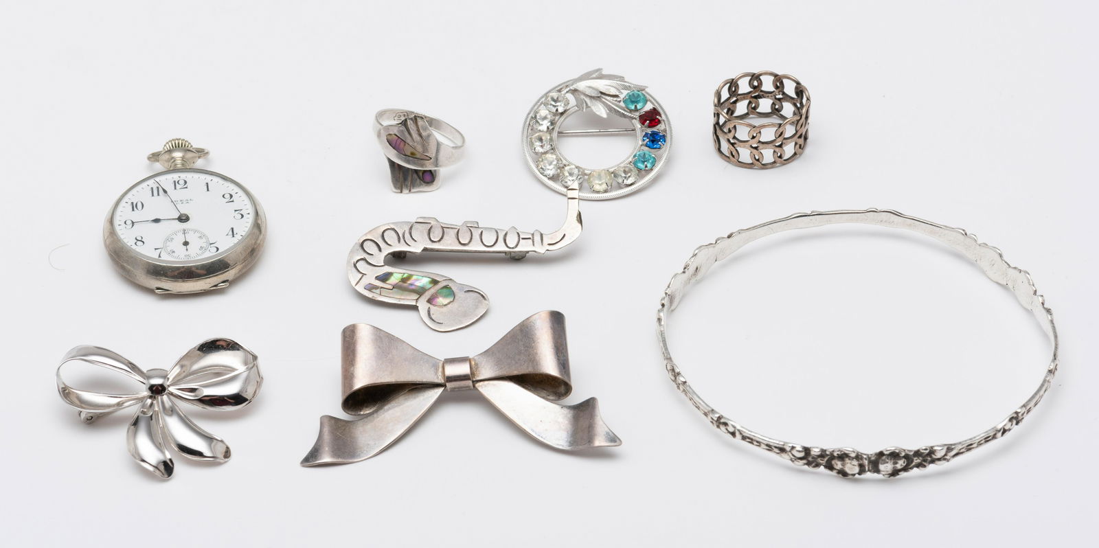 8 Pcs Sterling Jewelry (1 of 20)